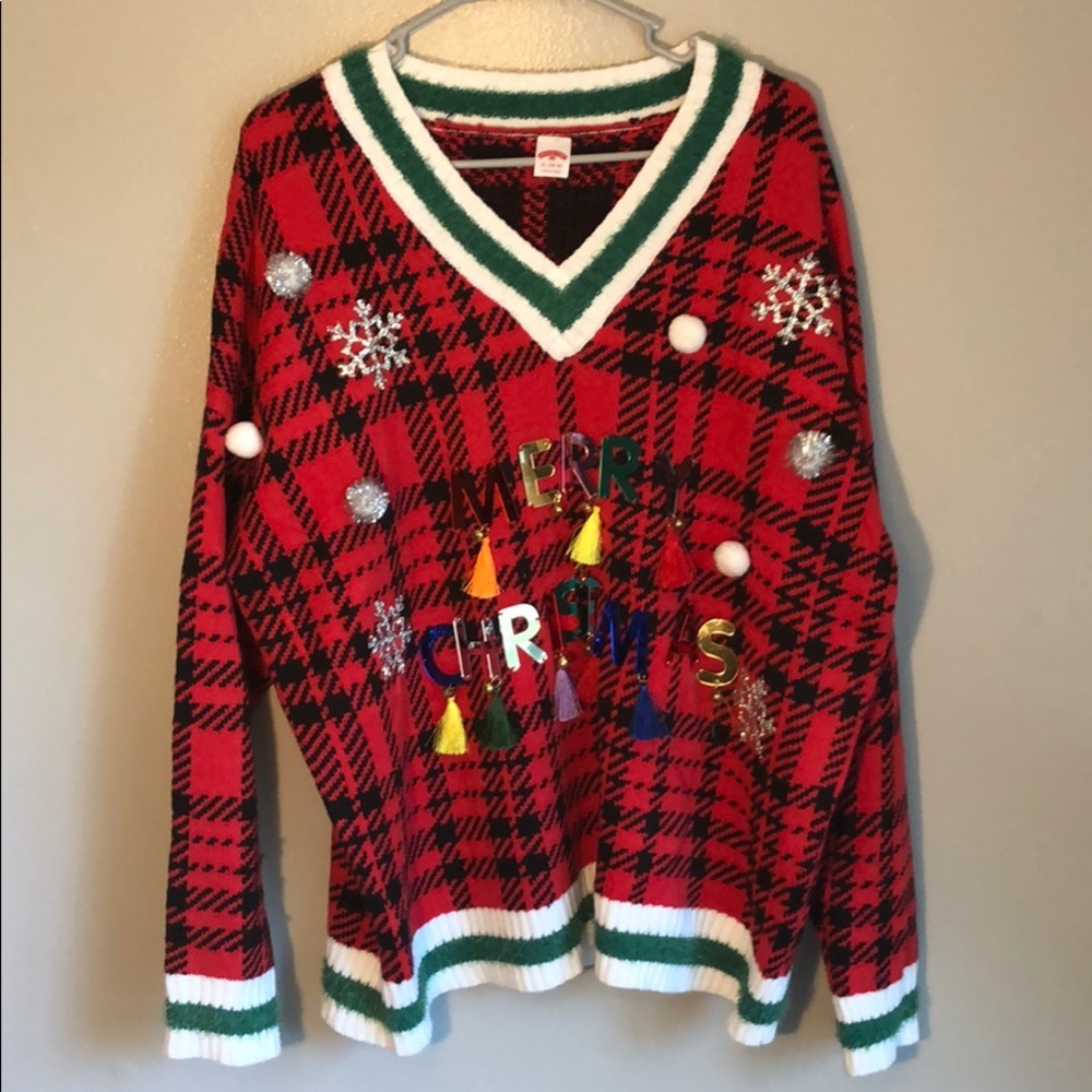 Merry Christmas Sweater XL
